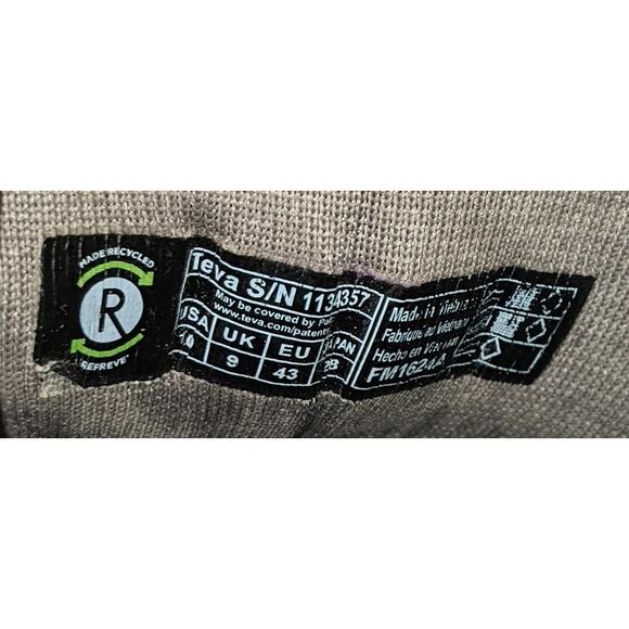 Teva Outflow Men's Closed-Toe Water Sandals Shoes Mood Indigo Size 10 - Picture 9 of 9